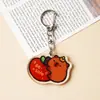 Llavero Colgante de Capibara de Acrílico de Dibujos Animados de Doble Cara Accesorio Decorativo Regalo Juguete Regalo de Negocios