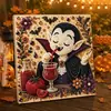 Pintura de Diamante Pérola 5D para Halloween DIY Pintura de Diamante e Pérola Feita à Mão Venda por Atacado para Comércio Exterior Diamantes de Halloween