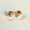 Novo Pingente Redondo Sólido Bronze Metálico Vintage Lótus Xiangyun Botão de Camisa Cheongsam Estilo Nacional Antigo Estilo Chinês