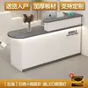 Balcão de Caixa Simples Moderno Ecológico com Gaveta de Grau E1 Barra de Balcão Adequado para Lojas de Roupas Pequenas Salões de Beleza Recepção