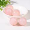 Bola de cristal natural de 3 cm, mineral crudo, espécimen para niños, gema de amatista, decoración del hogar, cuentas sueltas, regalo de joyería