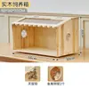 Gaiola Villa para Hamster Dourado Suprimentos Conjunto Completo para Hamsters Pequenos, Modelo Novo Caixa de Criação, Ninho de Madeira Maciça, Haomai Taibo