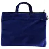 Bolsa para documentos Deli 5500, bolso de lona, tamaño A4, para oficina, con cremallera, para información, maletín y documentos.