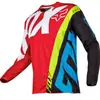 Fox Head Fox Tld Traje de Descenso Traje de Ciclismo Top de Manga Larga Carreras de Motociclismo Off-Road Ropa Deportiva Camuflaje