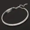 Moda nueva cadena para el cuello collar de moda collar de boda cadena de clavícula de diamantes completos collar multicapa N339