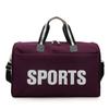 Bolsa de Mão Tendência de Rua em Nylon com Letras Grande Capacidade Costura Estampada Bolsa de Viagem Bolsa de Ombro para Esportes ao Ar Livre