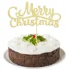 Decoraciones para Pasteles de Navidad Artículos de Decoración para Mesa de Postres y Pasteles Temáticos de Navidad Toppers