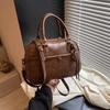 Bolso de Viaje de Alta Gama para Mujer, Gran Capacidad, Nicho, Versátil, Nuevo Estilo, Casual, Retro, Bolso de Hombro, Bolso de Mano, Bolso Almohada