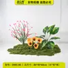 Set de Paisajismo con Plantas Verdes Artificiales para Decoración Interior y Exterior, Combinación de Plantas Falsas para Decoración de Suelo