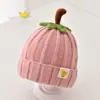 Gorro de Invierno Tejido con Forro de Felpa para Niños Oso de Dibujos Animados Gorro de Lana Gorro Cálido para Niños y Niñas Gorro para Exteriores Venta al por Mayor