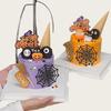 20.24 millones Decoración de Pastel de Halloween Pegamento Suave Fantasma Adornos Deviruchi Truco o Trato Fiesta Plug-in