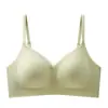 Lencería sin costuras para mujer, Sujetador push-up para realzar pechos pequeños, Sujetador cómodo de látex sin aros, Sujetador reductor anti-flacidez
