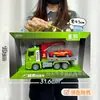 Camión de ingeniería para niños mezcladora de cemento niño grande efecto de sonido ligero traje de historia juguete modelo de coche venta al por mayor