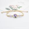 Nova pulseira de árvore pequena de flor seca Mori Gema do Tempo flor de renda árvore da vida pulseira presente para namoradas estudantes feminino