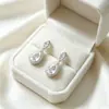 Pendientes Clásicos de Gota de Agua Europeos y Americanos Ziyu con Circonita Microincrustada, Pendientes Largos Que No Se Desvanecen, Pendientes de Novia, Accesorios de Noche
