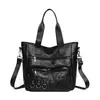 2026 Nuevo Bolso de Hombro de Moda de Gran Capacidad Estilo Coreano Tendencia Transfronteriza Atmósfera Bolso Tote Cruzado para Mujer
