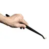 Venta Directa de Fábrica Pinzas Negras de Acero Inoxidable para Aderezo Herramienta para Alimentar Animales Atrapador de Escorpiones Pinza para Suculentas Pinza para Paisajismo de Acuario