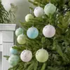 Adornos decorativos de bola dorada de Navidad al por mayor, bolas de Navidad para manualidades, decoraciones de árbol de Navidad color champán, decoraciones para ventanas