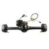 Motor sin escobillas de 48V 800W Freno de tambor Cambio de marchas Puente Modificado Triciclo Eléctrico de Carga y Escalada Conjunto Completo de Montaje de Puente Trasero