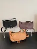Bolso de mano de alta gama transfronterizo, nueva colección otoño/invierno 2026, diseño retro y minimalista, bolso de hombro pequeño y único, bolso cruzado de gamuza