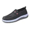 Nuevos Zapatos de Tela para Hombre de Otoño Versátiles de Tela Lavada Mocasines Casuales para Hombre Antideslizantes Resistentes al Desgaste Cómodos Transpirables Zapatos para Hombre de Moda