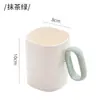 Taza de enjuague bucal simple personalizada por el fabricante, Taza de agua para el hogar de aspecto elegante y nuevo estilo, Taza para cepillo de dientes de pareja, Taza de lavado de plástico