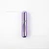 Nueva Botella Spray para Perfume de Relleno Inferior de 5ml Botella de Llenado de Perfume de Aluminio Electroquímico Reciclable Botella Cosmética Portátil