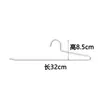 Espaço de alumínio goose pants rack high-end open light luxo cabide pendurado calças cabide secagem de roupas calças de secagem sem costura cabide