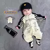 Ropa Personalizada Súper Linda para Bebés Recién Nacidos Mono y Ranita de Moda para Primavera y Otoño para Salir