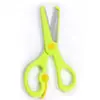 Tijeras de Seguridad Hechas a Mano DIY de Color Macarrón Personalizadas para Estudiantes, Tijeras Elásticas Anti-pellizco para Niños, Tijeras para Manualidades de Jardín de Infancia