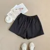 Pantalones casuales de pierna ancha, rectos, adelgazantes, sueltos y finos, con cintura elástica blanca y dobladillo de encaje para mujer