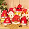 Sombrero de Navidad sombrero de asta de ciervo sombrero de Papá Noel sombrero de Navidad para adultos y niños decoraciones navideñas tocado navideño