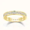 Anillo de Boda Cao Shi Apilable con Micro-Incrustaciones de Diamante para Mujer para Combinar Diariamente Joyería Brillante de Moda Elegante El Más Fácil de Combinar Anillo