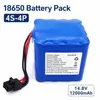 Paquete de Batería de Litio 18650/4S4P con Fotos y Muestras Pr
