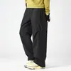 Calça Casual Esportiva para Montanhismo ao Ar Livre, Abertura Dupla, para Primavera e Outono, Estilo Casal Unissex, Estilo Outono Casual para Meia-Idade e Jovens, Elastano, Roupa de Trabalho