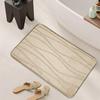 Fábrica em estoque Cross-border Simple Door Mat Banheiro Absorvente Tapete Antiderrapante Tapete de Chão First Home Mat