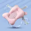 Tina de Baño para Bebé Niños Alfombrilla de Baño Esterilla Flotante de Estrella Red de Baño Bolsa de Baño Cojín Suave Antideslizante Flotador para Recién Nacidos