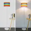 Luminária de Chão Arco-Íris Nórdica Personalidade Criativa Simples Moderna Quarto Luminária de Mesa de Cabeceira Sala de Estar Estudo Retro Luminária de Mesa de Chão