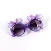 Óculos de Sol Infantis Óculos de Sol Infantis Fofos Estilo Coreano Laço Armação Transparente Moda Anti-ultravioleta Óculos de Sol Formato de Orelha Redonda