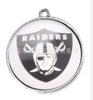 Collar con colgante del equipo de rugby de la NFL32 de Cross Border US Sports de Las Vegas Raiders