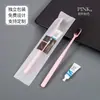 Cepillo de dientes desechable para hotel, venta al por mayor, cepillo de dientes de cerdas suaves de paja, pasta de dientes, traje, suministros para hoteles B &amp; B, peine desechable
