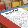 10 hojas/paquete de pósters para colorear, nuevos pósters de graffiti para colorear hechos a mano, objeto-spotting cognitivo de diversión del jardín de primavera transfronterizo