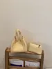 Bolsa Cesta Balde com Padrão de Lichia Transfronteiriça para Mulheres 2026 Novo Modelo Bolsa de Ombro Crossbody de Nicho Retro de Alta Qualidade