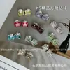 Productos de arte de uñas terminados k9 sin base: diamantes de imitación tipo terrón de azúcar, diamantes grandes súper brillantes, diamantes apilados, decoraciones de uñas ultra brillantes al por mayor