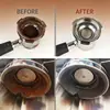 Mango de máquina de café espresso almohadilla ciega almohadilla de retrolavado rico en platino especial 54 mm herramienta de máquina de café sello limpieza almohadilla ciega