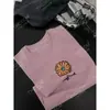 Camisa Yuran 26 Estilo Novo de Primavera Orgânica Algodão Jacquard Estampado Gola Redonda Ombro Normal Corte Justo Manga Curta