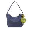 Bolso de Mano de Color Sólido para Mujer de Gran Capacidad de Tela de Nailon Suave y Encerada Bolso Simple de Axila Bolso de Mano Nuevo Bolso de Hombro para Mamá