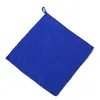 Casa universal cozinha pendurado simples esponja de lavar absorvente poliéster algodão pano de hotel personalizado atacado