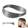 Banda de Silicona Curva para Cortar el Cabello DIY, Plantilla para Rasurar el Cuello y Guía para Recortar el Cabello, Herramienta de Corte de Cabello en Forma de Arco