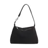 Bolso Minimalista de Ante de Nicho para Debajo del Brazo para Mujer 2025 Otoño Temprano Nuevo Versátil Retro Mate Bolso de Hombro Cruzado para Viajar